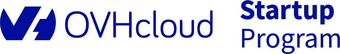 Logo OVHcloud Startup Program